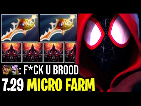 AMAZING 2x DIVINE RAPIER BROODMOTHER WITH MICRO SPIDER FARM NOBODY CAN'T STOP HIM | DOTA 2