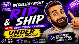 🚨Pokémon Rip & Ship LIVE | Priced Under Market Value Boxes & Packs+ FREE PACKS!