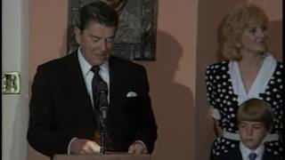 President Reagan Remarks at the Swearing in of the New NASA Administrator on May 12, 1986