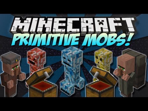 Sneaky Mod: Primitive Mobs in Minecraft