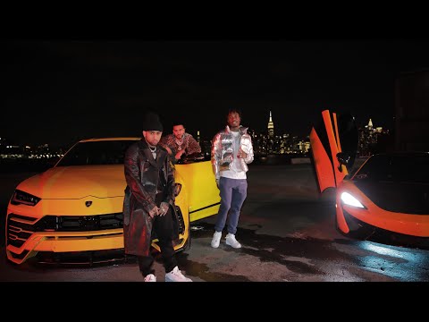 Bryant Myers - Gan-Ga UPTOWN REMIX ft. French Montana & Lil Tjay (Official Music Video)