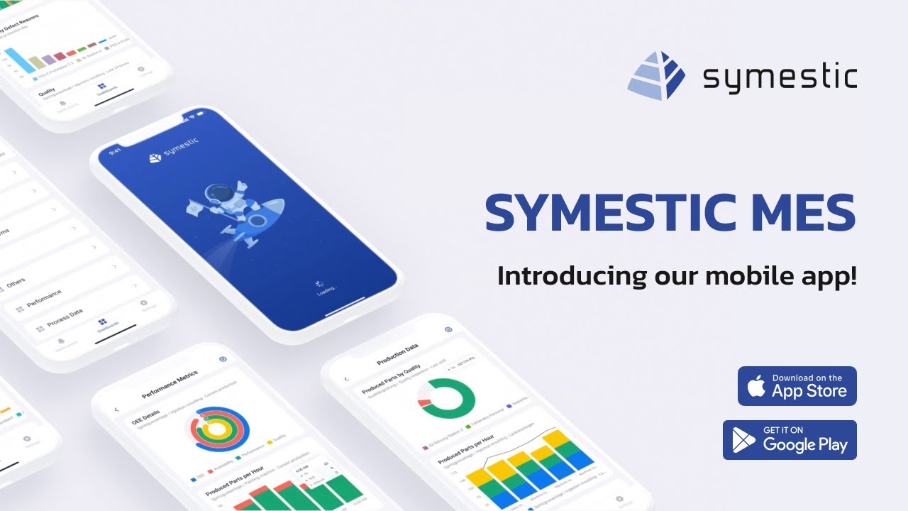 SYMESTIC MES - Introducing our mobile app!