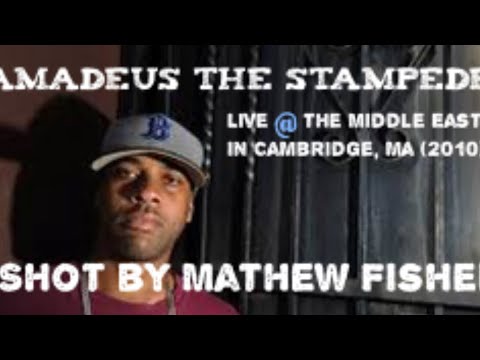 Amadeus The Stampede w/Ricky Mortis and Lateb Live@the Middle East  Feb 19. 2010