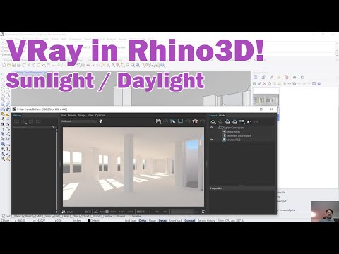 VRay in Rhino Daylighting
