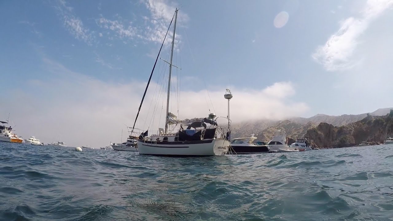 Sailing to Two Harbors and Hen Rock - Dana 24 - August 2019