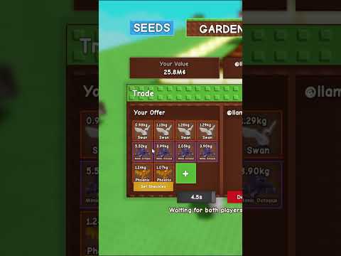 Trading For RAINBOW HATCHED RACCOON⁉️ #growagarden #gag #roblox