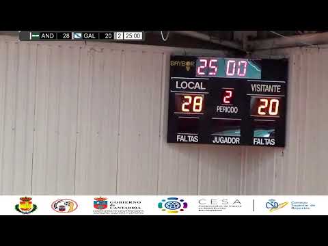 ANDALUCÍA VS GALICIA. CAMPEONATO DE ESPAÑA. INF MASC #CESA2020