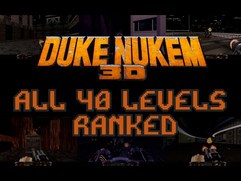 Duke Nukem 3D - ALL 40 Levels Ranked from Best to Worst