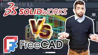 SolidWorks vs FreeCAD | Which Is Better in 2026