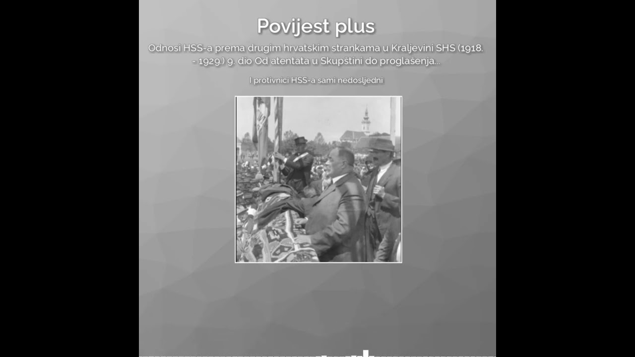 Suparnici Hrvatske seljačke stranke i sami nedosljedni #povijestplus #shorts
