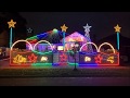 disco santa 2018 Computerised Melbourne Christmas Lights In Preston