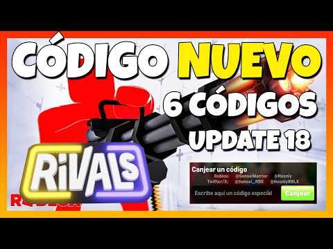 ✅CÓDIGO NUEVO✅ 6 CÓDIGOS de 💥 RIVALS 💥 Update 18 💥 RIVALES Roblox 💥 RIVALS Roblox