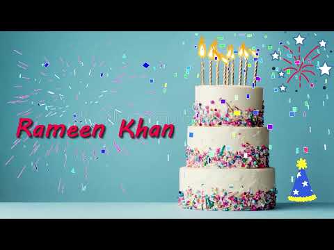 Rameen Khan Birthday Cake | Happy Birthday Rameen Khan | سالگرہ مبارک رامین خان | @wishes-for-you