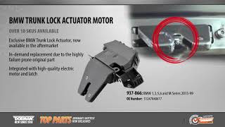 Door Lock Actuator for 1999-2013 BMW [Trunk] - video thumbnail 4