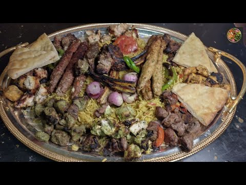 Homemade BBQ Platter For Party/Dawat | BBQ Platter Recipe | Seekh kabab Chicken tikka, Malai Boti