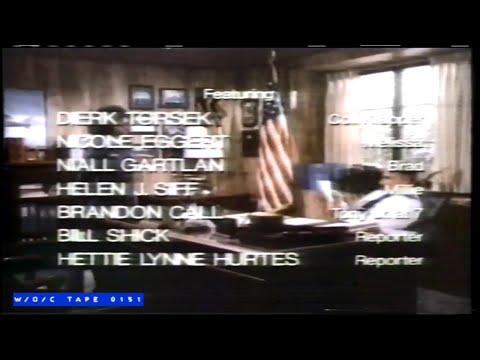 WOC Tape 0151 End Credit Announcements "Various" - 1985