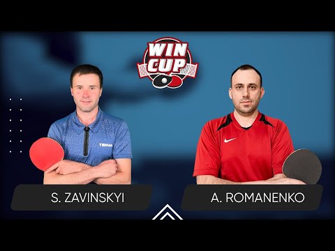 15:30 Serhii Zavinskyi - Andrii Romanenko Final of Autumn Season 07.12.2023 | TABLE TENNIS WINCUP