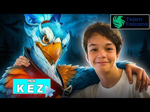 SATANIC’s First Game for Team Falcons – KEZ Carry Dominates! 🔥🔥