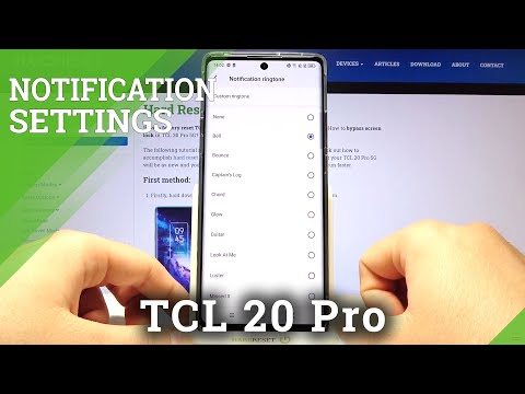 How to Change Notification Sound on TCL 20 Pro 5G – Customize Sound Settings