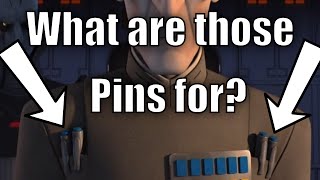 What are those "Pins" on Imperial Officers for?