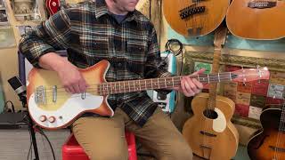 Video thumbnail for 2007 Danelectro (Korea) DC59 semihollow electric bass guitar by Jake Wildwood & Co