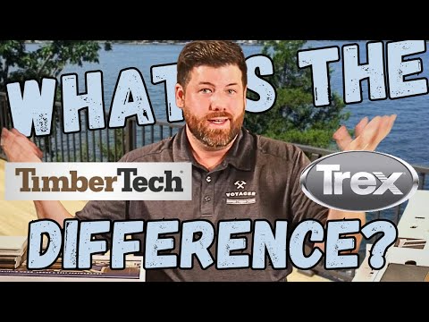 Decks - Trex vs TimberTech