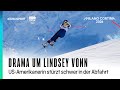 Lindsey Vonn Stürzt Bei Olympia Abfahrt Schwer Drama Um US Star Milano Cortina 2026 Ski Alpin