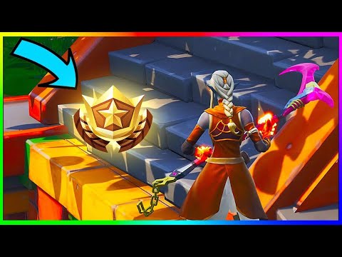 WEEK 3 SECRET BATTLE STAR LOCATION GUIDE! - Fortnite Find the Secret Battle Star in Loading Screen 3
