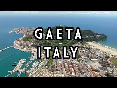 Gaeta by drone 🐟 Where the Sea Breathes Life | Aerial stock footage