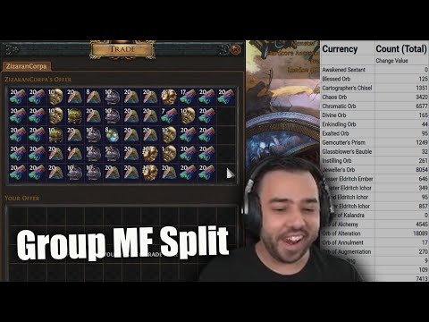 How much MONEY did we make Group MF farming? - PoE Ancestors