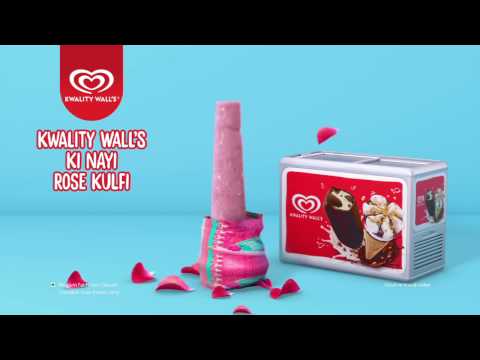 Kwality Wall’s Rose Kulfi