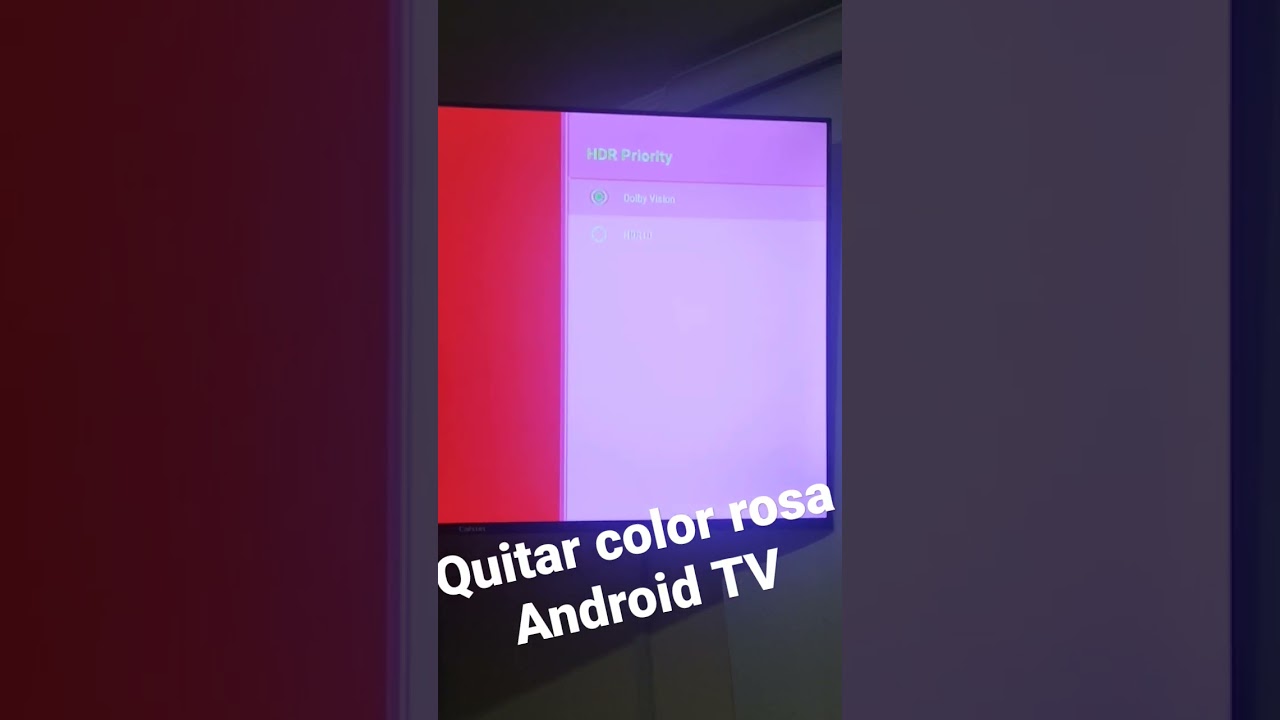 Quitar color Rosado de IPTV Android TVtr