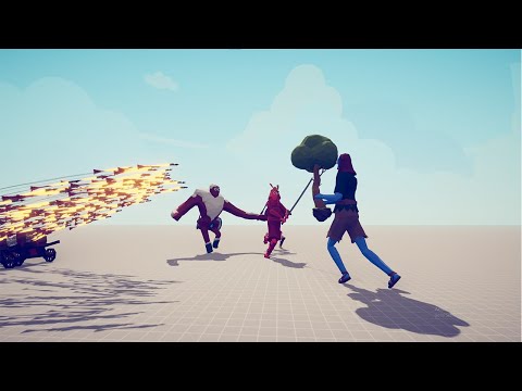 TREE GIANT vs EVERY GOD - Totally Accurate Battle Simulator TABS