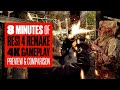 Resident Evil 4 Remake 4K Gameplay Comparison And Preview - 8 Minutes Of New Resi 4 Remake Gameplay