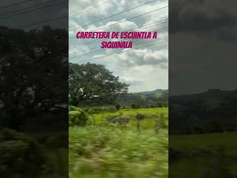 Viajando de Escuintla a Siquinala.