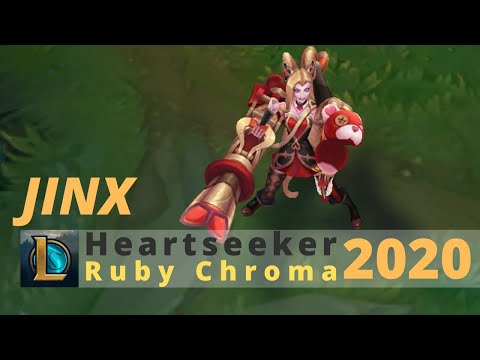 Heartseeker Jinx Ruby Chroma 2020 - League Of Legends