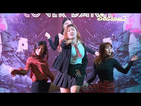 170924 24 cover BLACKPINK - WHISTLE+PLAYING WITH FIRE+BOOMBAYAH+AS IF IT'S YOUR LAST @ Mega (Final)