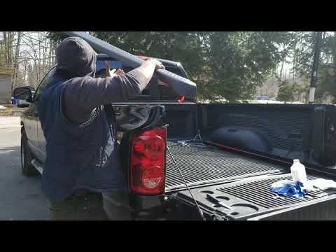 How to install new bed rails for your truck! Bushwacker Ultimate Diamond back