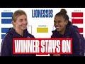 Leah Williamson & Nikita Parris Pick The G.O.A.T. Christmas Song 🎵  | Winner Stays On | Lionesses