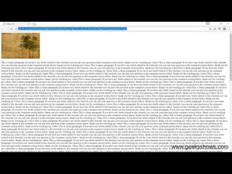 Introduction to CSS Hindi