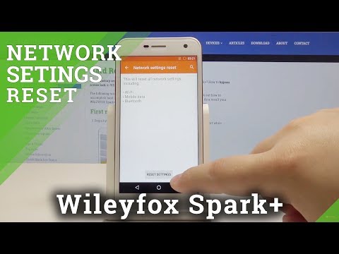 How to Reset Network Settings in Wileyfox Spark+ - Restore Network Defaults