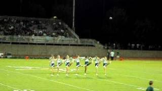 preview picture of video 'kingsburg viking cheer half time 2010'