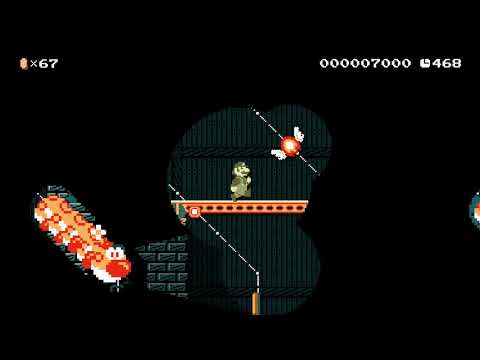 Super Mario Maker 2 🔧 Searchlight Shenanigans 🔧 by Reus