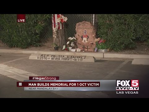 1 October victim Melissa Ramirez honored with memorial near shooting site