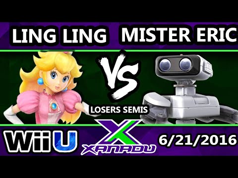 S@X 156 - UG | Ling Ling (Peach) Vs. Mister Eric (R.O.B.) SSB4 Losers Semis - Smash Wii U