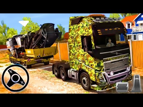 Army Truck Driving Game - Offroad Trucks Driver Simulator | Android Gameplay