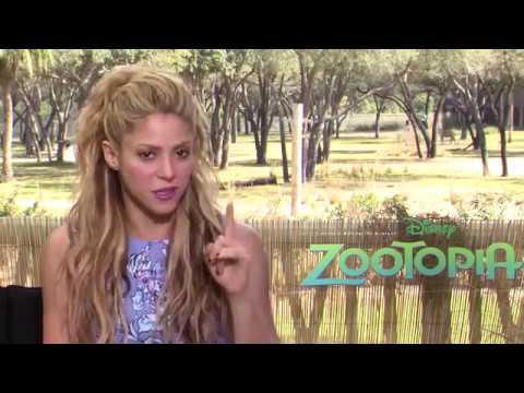 Zootopia - Shakira - Gazelle - Interview