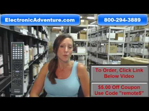 Original Sony RM-AAL016 Home Theater-Audio Remote Control (A1542910A) Coupon $5 Off