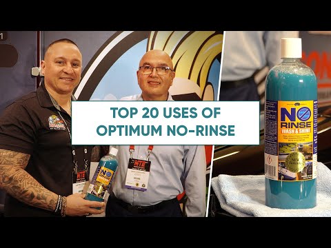Top 20 Uses of Optimum No-Rinse