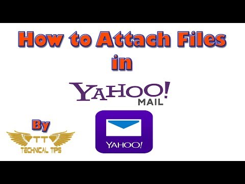 How to attach a File in Yahoo Mail | Email Attachments